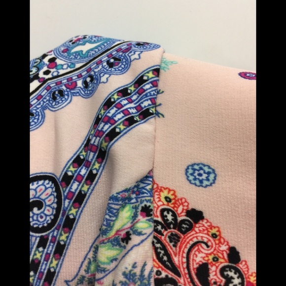 NWT Express Blue Paisley Track Pants - Picture 10 of 12